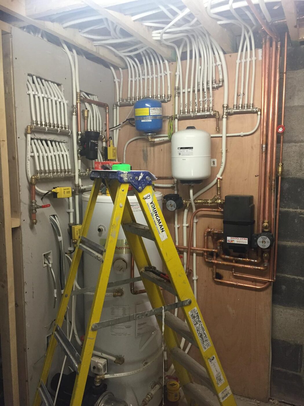 ASJ work · Heating installation